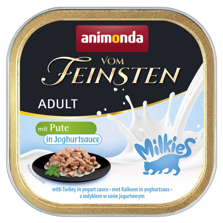 animonda Katzen-Nassfutter Vom Feinsten Milkies Pute in Joghurtsauce animonda Katzen-Nassfutter Vom Feinsten Milkies Pute in Joghurtsauce